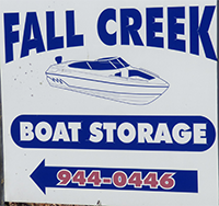 Fall Creek Boat Storage